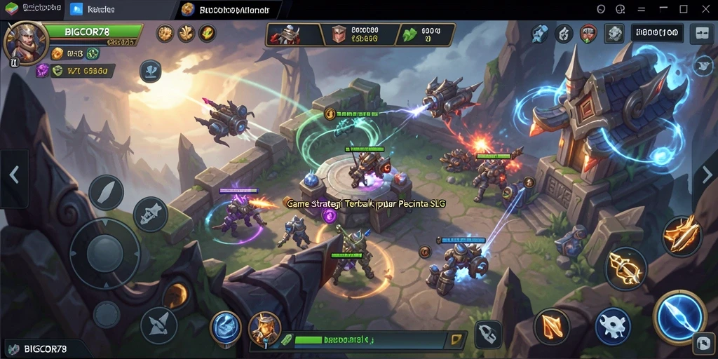 Tampilan menarik dari gameplay BIGCOR78 dengan elemen strategi.