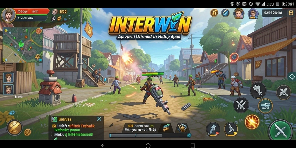 Screenshot INTERWIN menunjukkan antarmuka pengguna yang intuitif dan fungsional.
