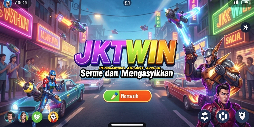 Tampilan gameplay JKTWIN yang seru dan penuh aksi.