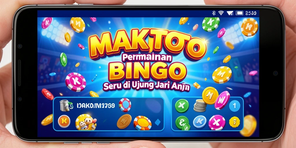 Tampilan gameplay Bingo yang menarik di MAKTOTO.